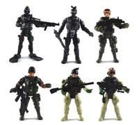 Oxxggkao Soldier Model Action Figures With Moveable Joint For Kids Boy Figure Jointed Figurine Interaction Toy Figurines