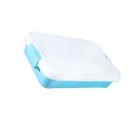 Oxxggkao Stackable Sensory Bin Sand Tray Toy Storage Box SandTool Container Holder for Beach Park Outdoor Fun Easy Carry Sensory Bin Tray
