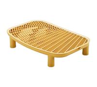 Oxxggkao Strong Puss Trash Control Platform Not Slip PVC Base for 90% Cartons Large Net Face Low Maintenance Pet Mat Large Puss Wastebasket Mat