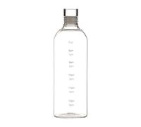 Oxxggkao Sturdy Glass Cup Bottle Time Scale Cup Ideal For Management In Office Gym And Everyday Use Home Use Water Glass