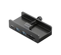 Oxxggkao Sturdy USB C Adapter with 10Gbps Data Transfer and Clear Video Output for Desktop Displays Clip on USB C Hub