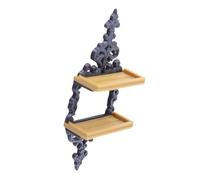 Oxxggkao Sustainable 3D Printed Wall Shelf Safe for Kids Rooms and Play Areas Tiny Wall Shelf for Dolls
