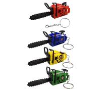 Oxxggkao Toy Chainsaw Set of 4 Random Colors Keychain for Imaginative Play and Outdoor Activities Birthday Party Favor Dolls