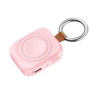 Oxxggkao Transportable Attractive Radio Device for Fruit Watch with Keychain Appendage and Security Security Compact Journey Institution Attractive Power Institution for Fruit Watch