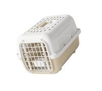 Oxxggkao Travel Kennel for Small Pets, Dog Transport Box Hard Shell Pet Box with Carry Handle, Front Door, and Routine Car Ride Use Pet Travel Crate Hard Shell Ventilated Crate Small Transport Carry