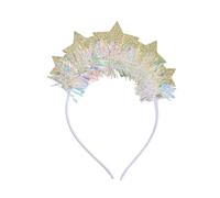 Oxxggkao Trendy Star Headgear Headband Hair Decoration For Parties Weddings And Stage Acts Lightweight And Easy To Use Party Headband