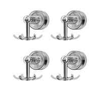Oxxggkao Turning Multipurpose Suction Holders 6 Bendable Extensions Wall Mount Device for Narrow Areas Kitchen Bath Dorm Use Modern Cream Wall Hook Home Decors