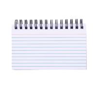 Oxxggkao Twin-Wire Binding Notepads 50 Sheets Lined Pocket Notepads Wirebound Writing Pad Small Notebook for Writing 4.9x2.9Inch Professional Business Notebook