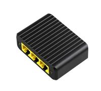 Oxxggkao TXE367 Unmanaged 4 Port Switcher Gigabit Speed Auto MDIX Backward Pressure Flowing Control Desktop Ethernet Switcher Housing