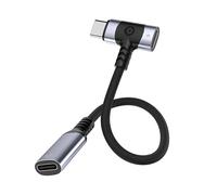 Oxxggkao Type CREATE to 3.5mm Sound Device Link Aluminum Mixture Building Constructed in Digital Chip Double Function Usb CREATE Simultaneous Fee and Hear