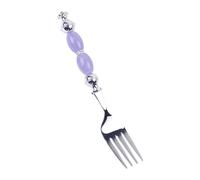 Oxxggkao Unique Imitation Jades Handle Eating Utensils Stainless Steel Cutlery Kitchen Tableware for Parties and Cafes Elegant Coffeeshop Utensils