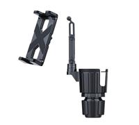 Oxxggkao Universals Car Cup Holder Mount for Phones and Devices 4.7 to 12.9inch Screen Size with Moving Arm and Cycle Turn Global Car Phone for Cup