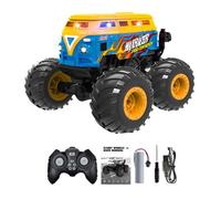 Oxxggkao Uprights Driving Stunt Car Toy Remote Control Offroads Toy With Dynamic Music Flashing LED Car Play Vehicle For All Age Remote Control Truck
