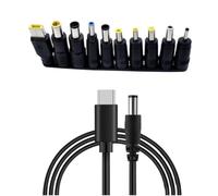 Oxxggkao USB C Power Line UsbC TypeC ToDC18.5-20V Converter To DC5.5x2.5mm 3.5x1.35mm 4.0x1.7mm For WiFi Router