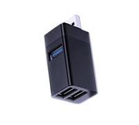 Oxxggkao USB2.0 Adapter 3 Port USB2.0 Extender Quick Charging Multiple USB Splitter Car Adapter Mobile Power Expansion Connector Travel USB Splitter