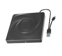 Oxxggkao USB3.0 USB C External DVDs Writer Drives Burners Reader Player Optical Drives For Laptop PC DVDs Burners Fast Speed Data Transfer