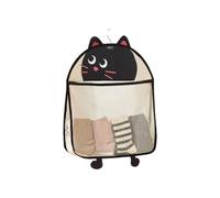 Oxxggkao Ventilated Meshes Garment Organiser Bag for Underwear Lingerie Socks Multi Compartment Hanging Home Closet Management Multi Pocket Garment Closet Organiser