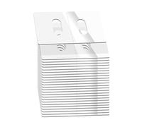 Oxxggkao Vertical Blind Repair Parts 25 White Slats Patches For Curtain Restorations White Blind Repair Parts