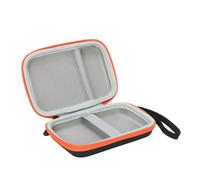 Oxxggkao Water Heavy Duty Protective Case for 4TB / 5TB External Hard Drive Daily Use Shockproof PU Hard Disk Storage Bag