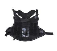 Oxxggkao Water Resistant Dog Vest Adjustable Outdoor Harness with Reflective Strips for Large Breeds Hiking Walking Gear Dog Vest with Reflective Strips