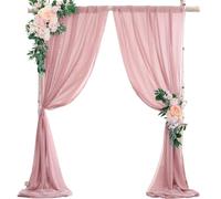 Oxxggkao Wedding Backdrop Drapery Curtain Tulle Arch Drape Decoration For Anniversaries And Special Occasion Setting Decoration