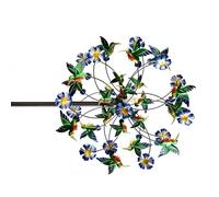 Oxxggkao Windmill Yard Art with Robust Alloy Build and Beautiful Design Vintage Fashion Wind Spinner