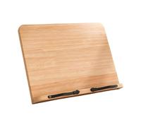 Oxxggkao Wood Reading Holder with Page Clip for Children and Adults Supports Books Tablets Laptops in Multiple Positions Laptop Stand for Desk