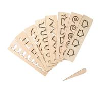 Oxxggkao Wooden Alphabets Number Tracing Board Wooden Practice Learning Educational Toy For Kids Preschool Gift Wood Tracing