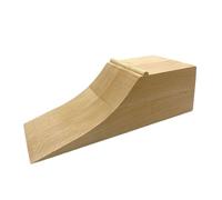 Oxxggkao Wooden Fingerboard Ramps for Various Skill Levels Beginner to Advanced, Sturdy Design Outdoor Indoor Challenges Fun Wooden Finger Skateboard Ramps