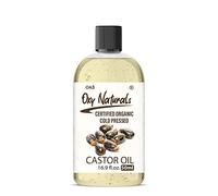 Oxy Natural Pure and Natural Castor Oil for Hair, Skin, Nails, Eyelashes and Eyebrows Growth Serum