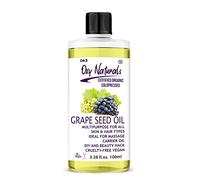 Oxy Naturals Grapeseed Oil 100ml - 100% Pure & Natural - Ideal for Skin Care, Hair Care, Aromatherapy and Overall Wellness