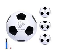 OXYEFEI Personalised Football Children, Mini Football with Name Football Gifts Boys Friends Teenagers Husbands Football Size 3, 4, 5 (Children)