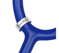 OXYEFEI Personalised Stethoscope Tags, Stethoscope Accessories, Customisable First Name Gift for Doctor Nurse Veterinary (A)