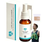 Oxyflow Lung Mucus Cleaner,OxyFlow Lung Cleansing Spray, Herbal Lung Cleanse Mist,Powerful Lung Support & Cleanse,Relieve Body Discomfort Fatigue Relax Body (1 Pcs)