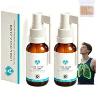 Oxyflow Lung Mucus Cleaner,OxyFlow Lung Cleansing Spray, Herbal Lung Cleanse Mist,Powerful Lung Support & Cleanse,Relieve Body Discomfort Fatigue Relax Body (2 Pcs)