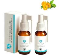 Oxyflow Lung Mucus Cleaner, OxyFlow Lung Cleansing Spray, Herbal Lung Cleanse Mist, Powerful Lung Support & Cleanse, Relieve Body Discomfort, for Men and Women (2 Pcs)