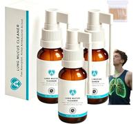 Oxyflow Lung Mucus Cleaner,OxyFlow Lung Cleansing Spray, Herbal Lung Cleanse Mist,Powerful Lung Support & Cleanse,Relieve Body Discomfort Fatigue Relax Body (3 Pcs)