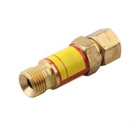 Oxygen Acetylene Methane Flashback Arrestor with Check Valve for Safe Welding (C)