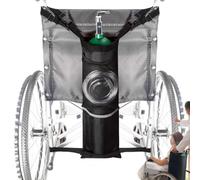 Oxygen Bag for Wheelchair | Portable Tank Holder | Adjustable Cylinder Carr