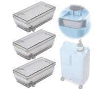 Oxygen Concentrator Intake Filter Compatible with EverFlo 5L, O2 Generator Machine Replacement Accessories, 3 Pcs