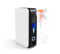 Oxygen Concentrator Portable, 1L/min Oxygen Concentrator with Atomization Function 45Db Silent Operation, Car Air Purifier Suitable for Home and Travel Use