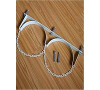 Oxygen Cylinder Bracket Lightweight Oxygen Cylinder Bracket Suitable for 40-Litre Oxygen Cylinders(64x13cm/25.2x5.1")