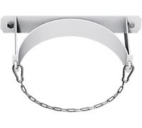 Oxygen Cylinder Bracket, Wall-Mounted Oxygen Cylinder Rack with Protective Chain Factory Oxygen Cylinder Bracket(Single Bottle 35cm/13.8")