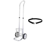 Oxygen Cylinder, Cylinder Tank Holder Aluminum Dolly Cart for Oxygen, Lightweight Gas for Hospitals, Dia 5/5.8/6.2/6.6/9.3 in(Diameter: 168mm)
