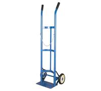 Oxygen Cylinder, Cylinder Tank Holder Single Oxygen Cart with Handle, Portable Rolling for Storage 40/50L Cylinders