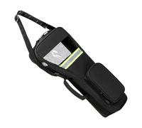 Oxygen Cylinder Organizer with Reflective Tape, Black 2 LITERS