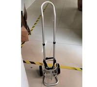 Oxygen Cylinder Rack Adjustable Height Oxygen Cylinder Cart with Nylon Straps, Lightweight Mobile Medical Gas Bottle Trolley, Industrial Steel Oxygen Tank Dolly(Diameter 23.4cm(9 1/4"))