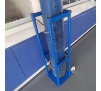 Oxygen cylinder rack,Heavy Duty Oxygen Tank Cart with Curved Handle, Steel Storage Rack & Transport Stand, Cylinder Carrier Organizer for Hospital Use (Inner Width 24cm / 9.4in)