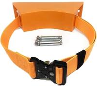 Oxygen Cylinder Rack Oxygen Cylinder Wall Mounted Bracket, Propane Tank Holder with Expansion Screw(Orange)