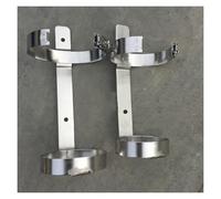 Oxygen cylinder rack,Stainless Steel Gas Cylinder Bracket for E/D/C/M9 Oxygen Tanks, 2/3 Pack Floor Mount Storage Stand, Heavy-Duty Holder for Factories & Garages, Secure Tank Carrier